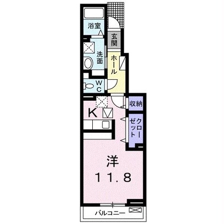 南大分駅 徒歩7分 1階の物件間取画像